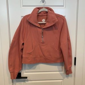 Lululemon Scuba Oversized Funnel-Neck Half Zip size xs/s